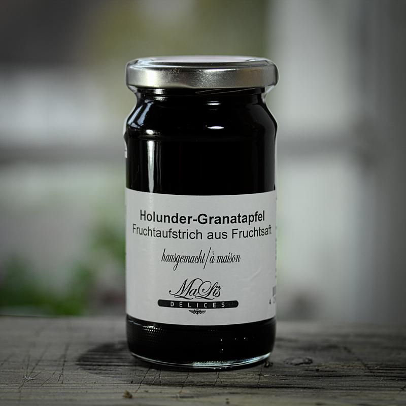 Holunder - Granatapfel Gelee